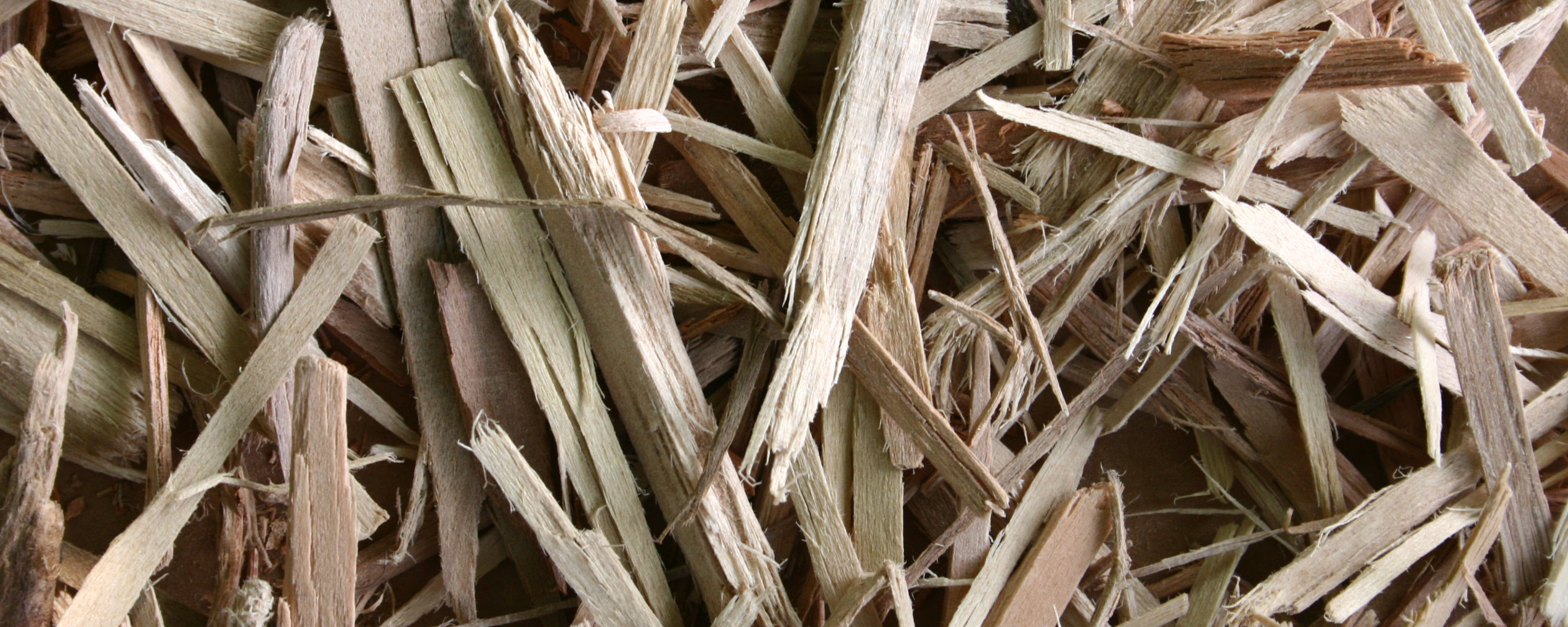 hogged veneer closeup of hogged wood