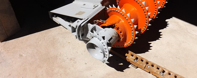Laidig Track-Drive reclaim system Laidig Track-Drive reclaim system